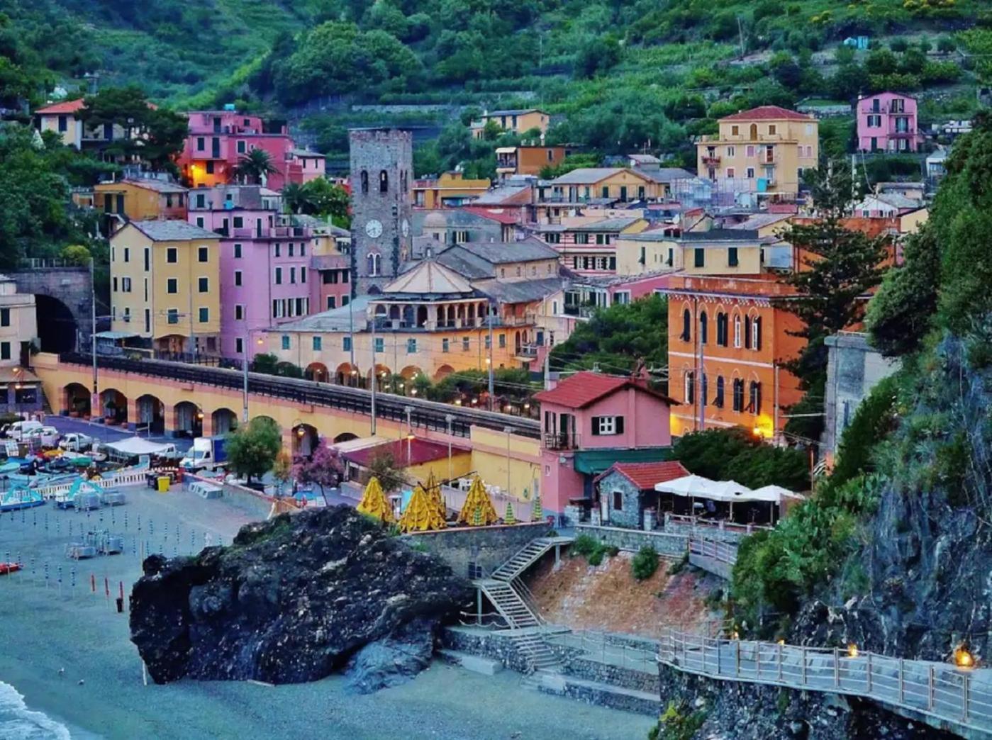 Appartamento Basuetta Alle Cinque Terre Con Ac Monterosso al Mare Eksteriør billede